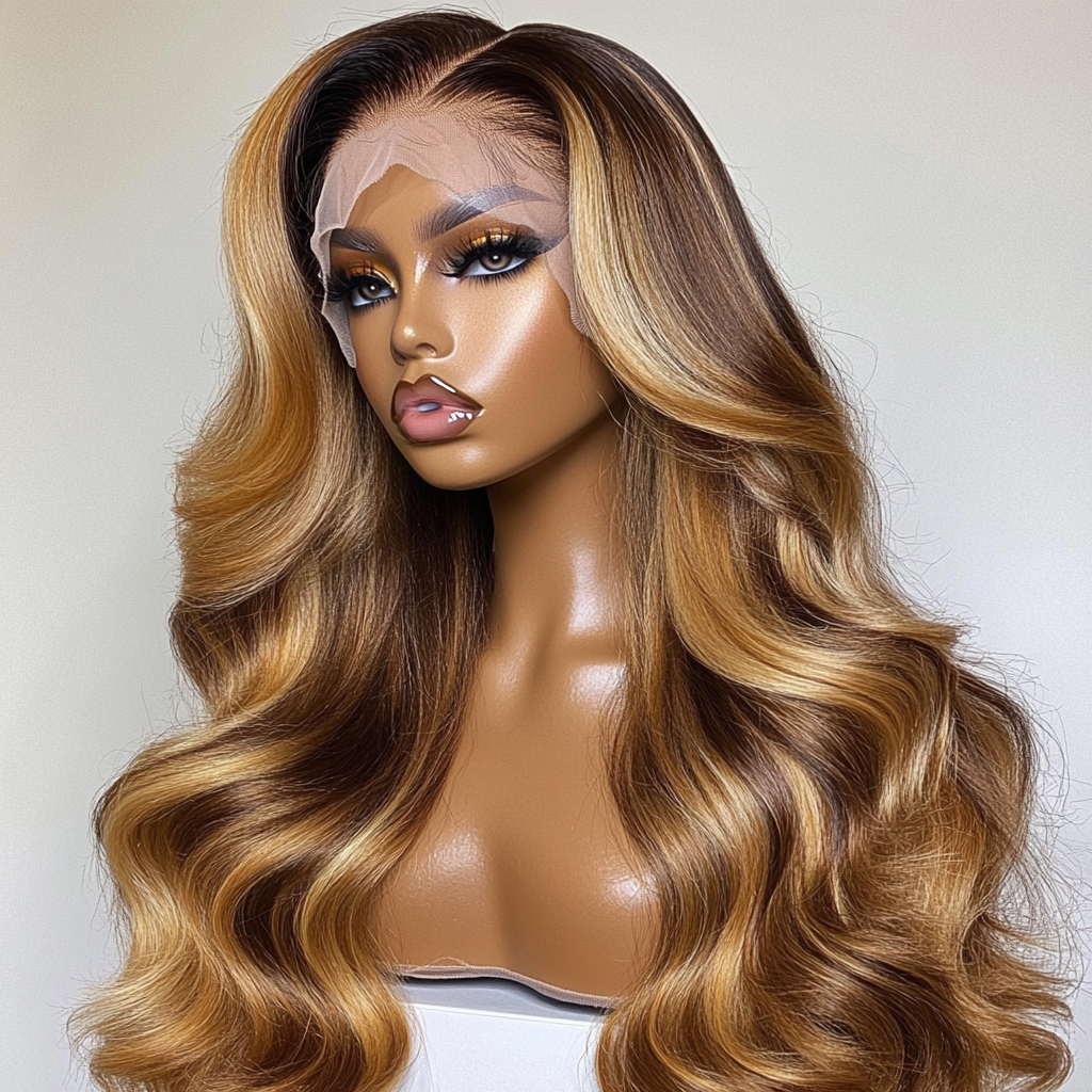 Honey Highlight Wig
