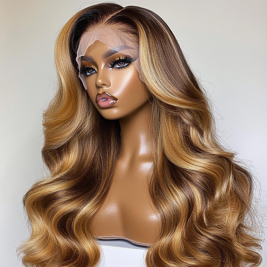 Honey Highlight Wig