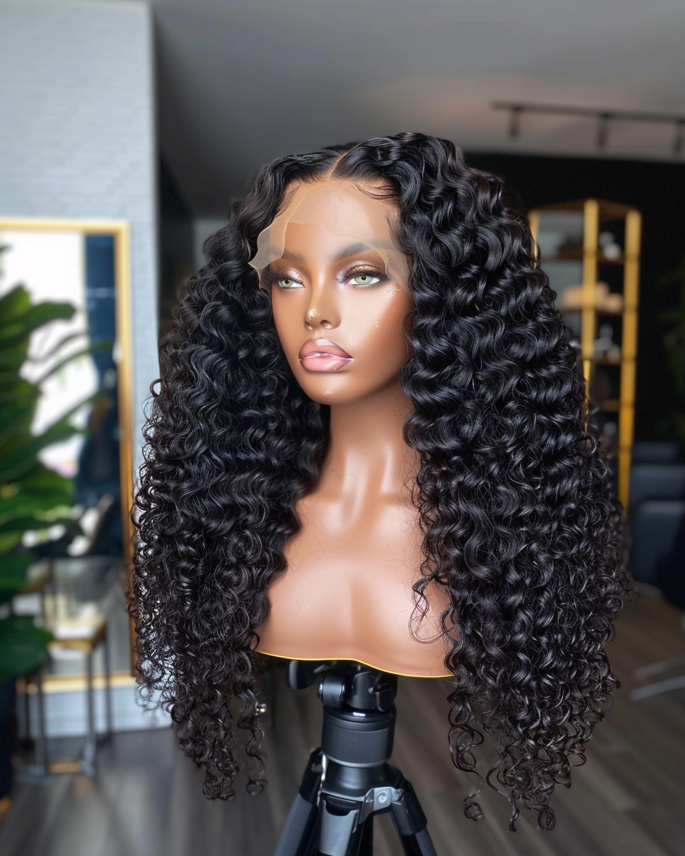 Raw Cambodian Curly Wig