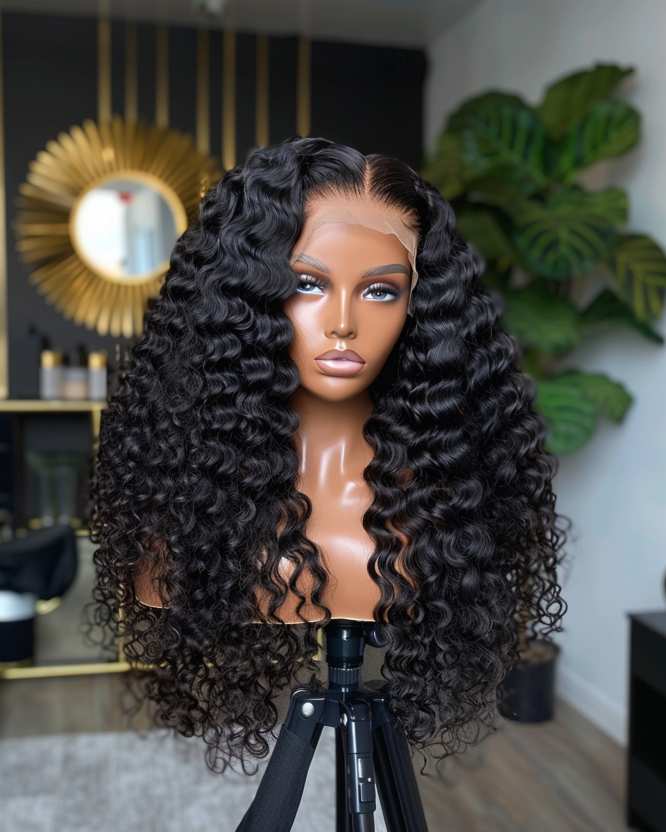 Raw Cambodian Curly Wig