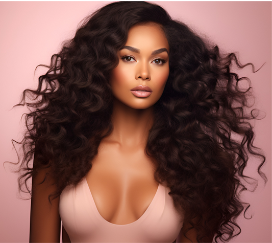 Raw Brazilian New Loose Wave Frontal