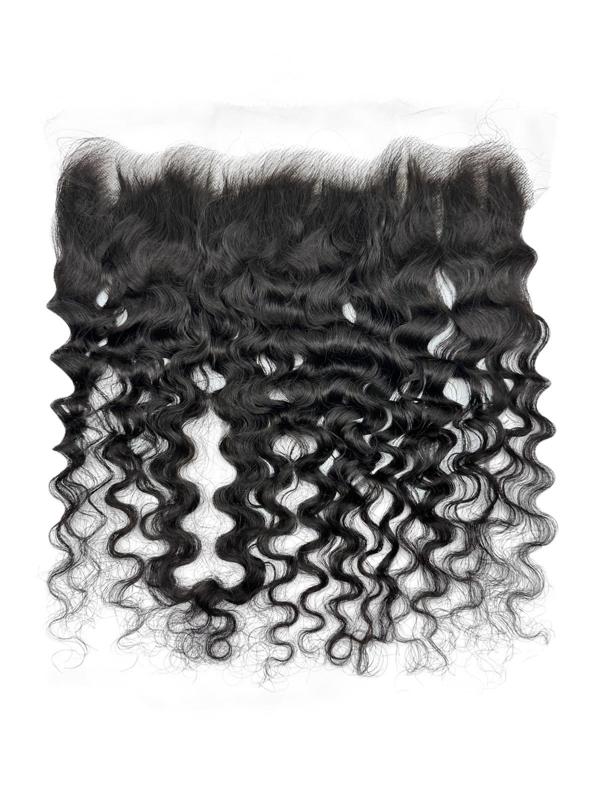 Raw Indian Curly Frontal