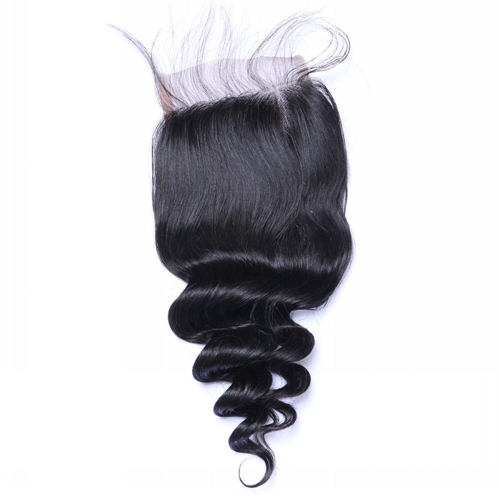 Raw Brazilian New Loose Wave Closure