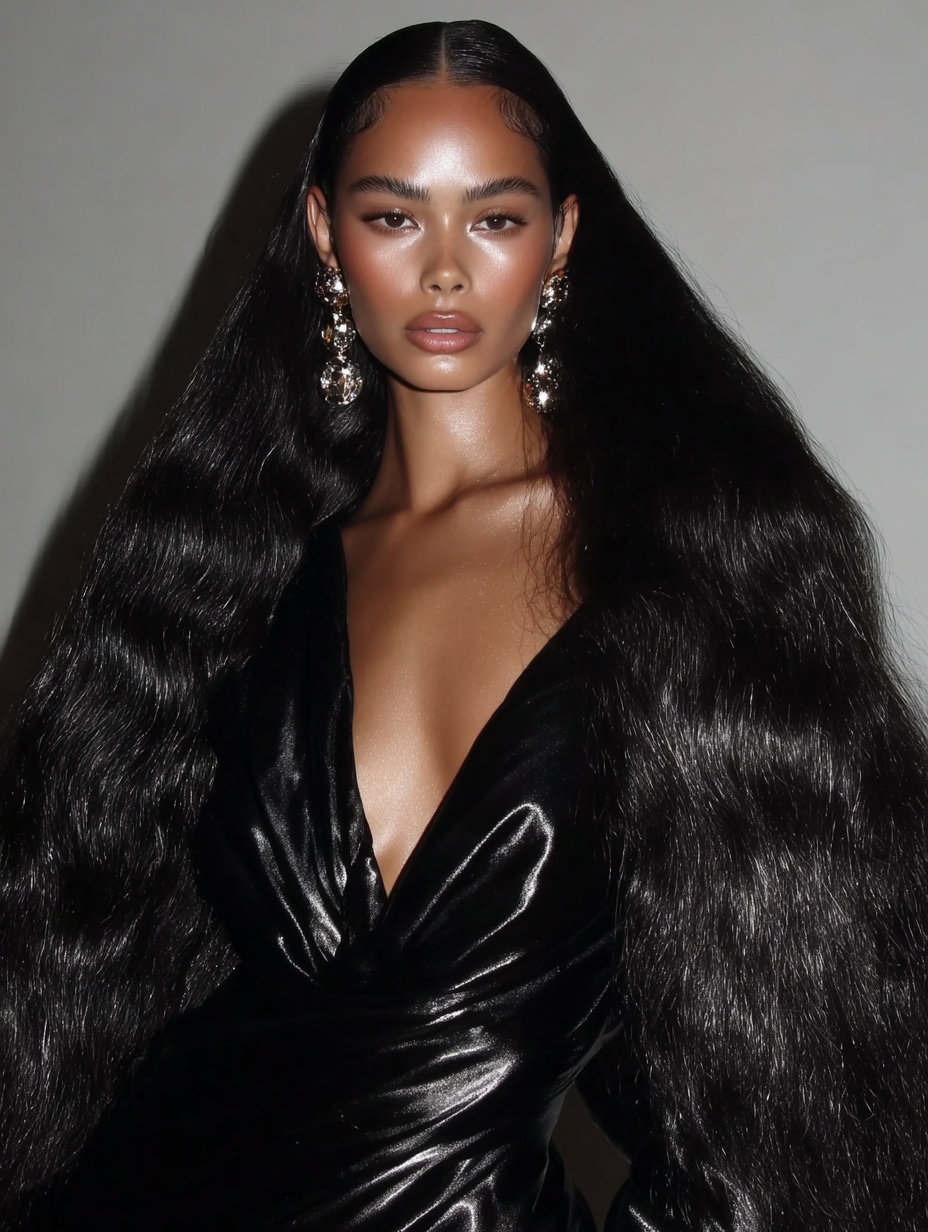 Raw Indian Straight Frontal