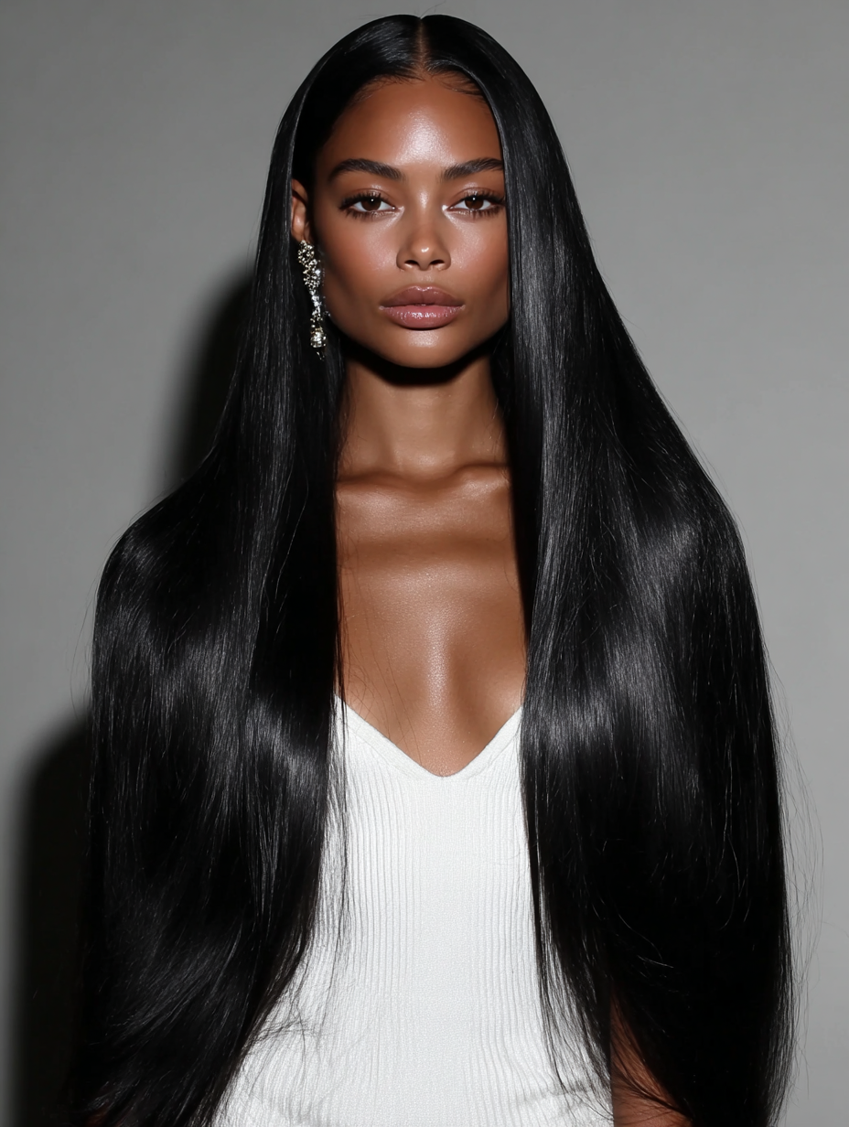Raw Cambodian Straight Wig