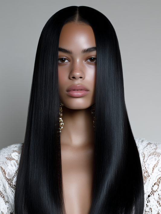 Raw Cambodian Straight Lace Closure